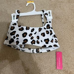 Target Xhilaration Animal Print Bikini Top New